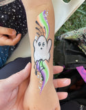 Amy’s collection- Birdwing non smear ECO bio glitter cream “Moon Dust” Holographic Silver 15g
