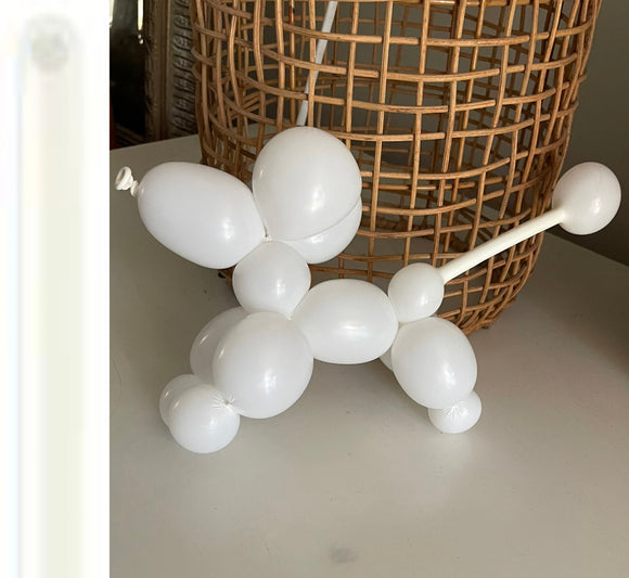 Tuftex 260 twisting balloons- Standard White- Pack of 50