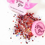 Glitter Girl Biodegradable Eco Glitter- Ruby Red Shoes