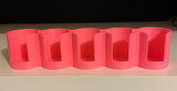 Birdwing Glitter Caddy/organiser- 5 slot- Pink