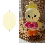 DTX (Sempertex) Link-O-Loon 15cm Pastel Yellow- pk 50