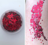 Amy’s collection- Birdwing non smear ECO bio glitter cream “Ruby Slippers” 15g