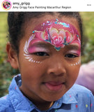 One Stroke Face Painting Class #2- developing onestroke- on the job designs- Tuesday March 12th 2024 10am-4pm, Oran Park