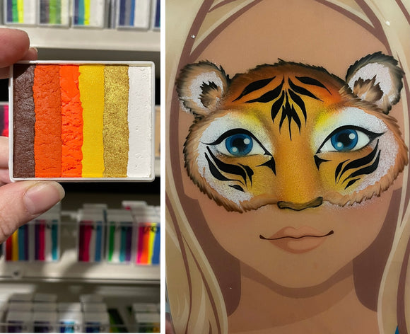 Amy’s collection- Tiger cub Rainbow Cake 50g
