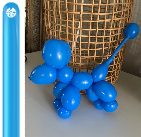 Tuftex 260 twisting balloons- Standard Blue- Pack of 50