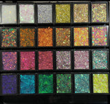 Fusion Magic Sparkles NON SMEAR  Glitter Cream Palette