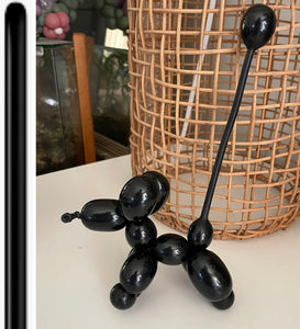 Kalisan 160 twisting balloons Black- Pack of 100