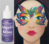 Amerikan Body Art -Liquid Bling 1/2 oz- Lavender