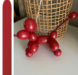 DTX (Sempertex) 260 Modelling Balloons Imperial Red pack of 50. Biodegradable 🌱