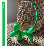 Kalisan 160 twisting balloons Standard Green- Pack of 100
