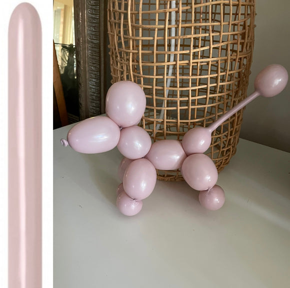 DTX (Sempertex) 260 Modelling Balloons Dusk Rose pack of 50