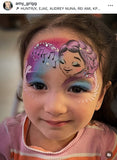 Glitter and Ghouls face painting stencil- 845 - Sweetie Face