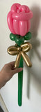 Handmade Single Longstem  Ballloon Rose-choose your colour