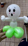 DTX (Sempertex) 260 Modelling Balloon Neon Green pack of 50 - Bright under normal light, glows under blacklight