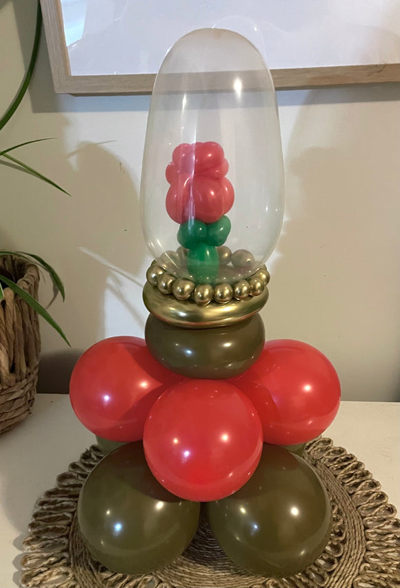 Handmade Balloon Sculpture- Belle's Rose
