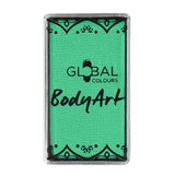 Global Body Art Face Paint with magnetic case- Neon Teal 20g