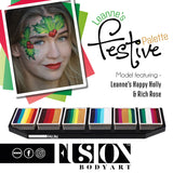 Fusion Festive Christmas palette by Leanne courtney- Limited Edition
