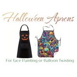 Halloween Apron- For Face Painting or Balloons