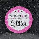 Amerikan Body Art Face Painting (cosmetic) Glitter Holographic Black