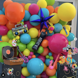 Tuftex 12cm Round Balloons Orange pack of 50- perfect for spiderman heads