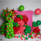 Tuftex 28cm Round Balloons Red pack of 100