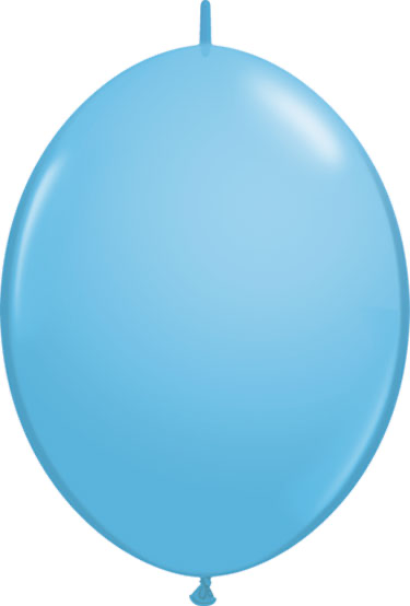 Qualatex Quick link balloons pack of 50- 6 inch pale blue