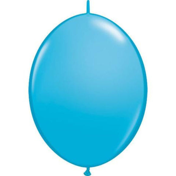 Qualatex Quick link balloons pack of 50- 12 inch Robins Egg Blue