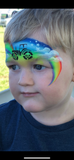 Glitter and Ghouls Face Painting Stencil-Trucks and construction 021