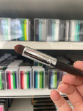 Mini DOMED Kabuki-Blending and stencil brush-black