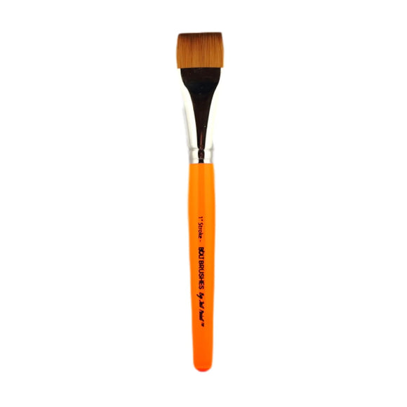 BOLT | Face Painting Brushes by Jest Paint - 1 inch one stroke flat brush