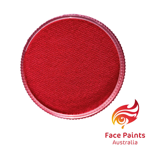 Face Paints Australia FPA 32g Metallix Vibrant Red