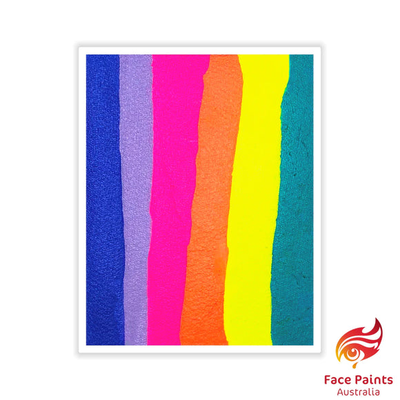Face Paints Australia Rainbow Cake - Butterfly 50g.