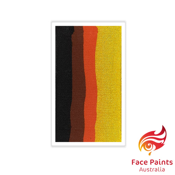 Face Paints Australia- One Stroke cake-Wattle 30g