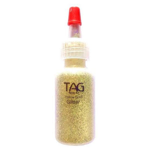 TAG Body Art Yellow Gold Glitter 15ml