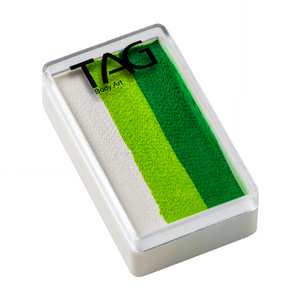 TAG One Stroke Rainbow Cake 30g- Leaf with white