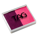 Tag Body Art Split Cake 50g- Regular Berry Wine and Regular Pink