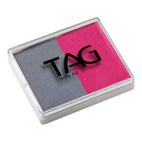 Tag Body Art Split Cake 50g- Regular Grey and Regular Rose Pink