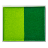 Tag Body Art Split Cake 50g- Regular Green and Regular Light Green