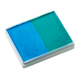 Tag Body Art Split Cake 50g- Regular Teal and Regular Light Blue