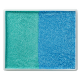 Tag Body Art Split Cake 50g- Pearl Teal and Pearl Sky Blue