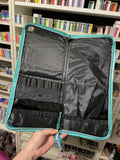 New! Easy clean, double row brush wallet and stand.