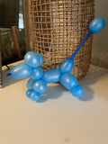 DTX (Sempertex) 260 Modelling Balloon Neon Blue pack of 50 - Bright under normal light, glows under blacklight
