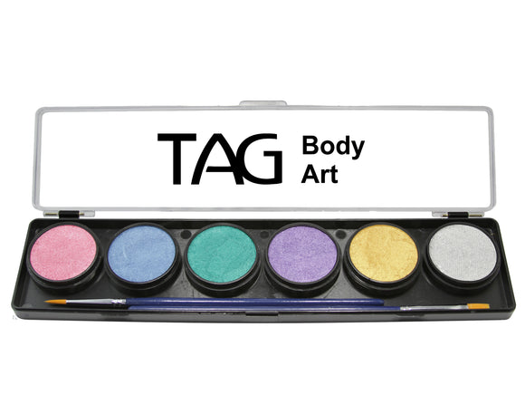 TAG Body Art 6x10g Pearl Palette