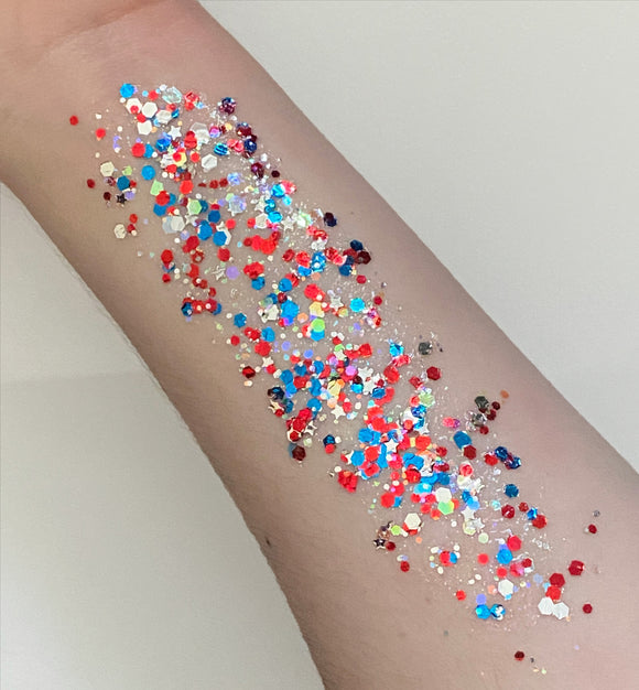 Amerikan Body Art -Pixie Paint-  Star spangled