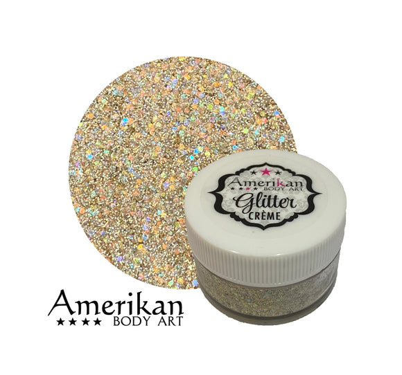 Amerikan Body Art non smear glitter creme- Stardust Gold
