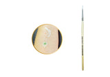 Face Painting Hub UK- Amber Face painting Brush- Round Brush #1 Made in Britain