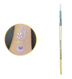 Face Painting Hub UK- Amber Face painting Brush- Round Brush #6 Made in Britain