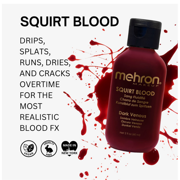 Mehron Squirt Blood Veinous 15ml