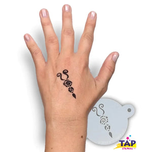 TAP Face Painting Stencils- TAP #105 Butterfly Body