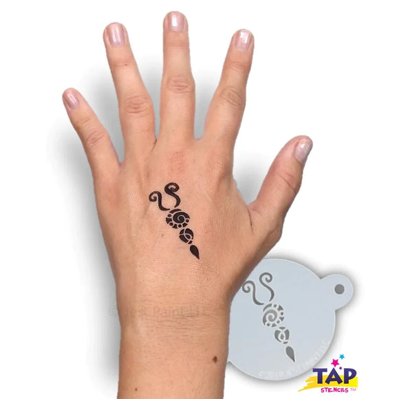 TAP Face Painting Stencils- TAP #105 Butterfly Body
